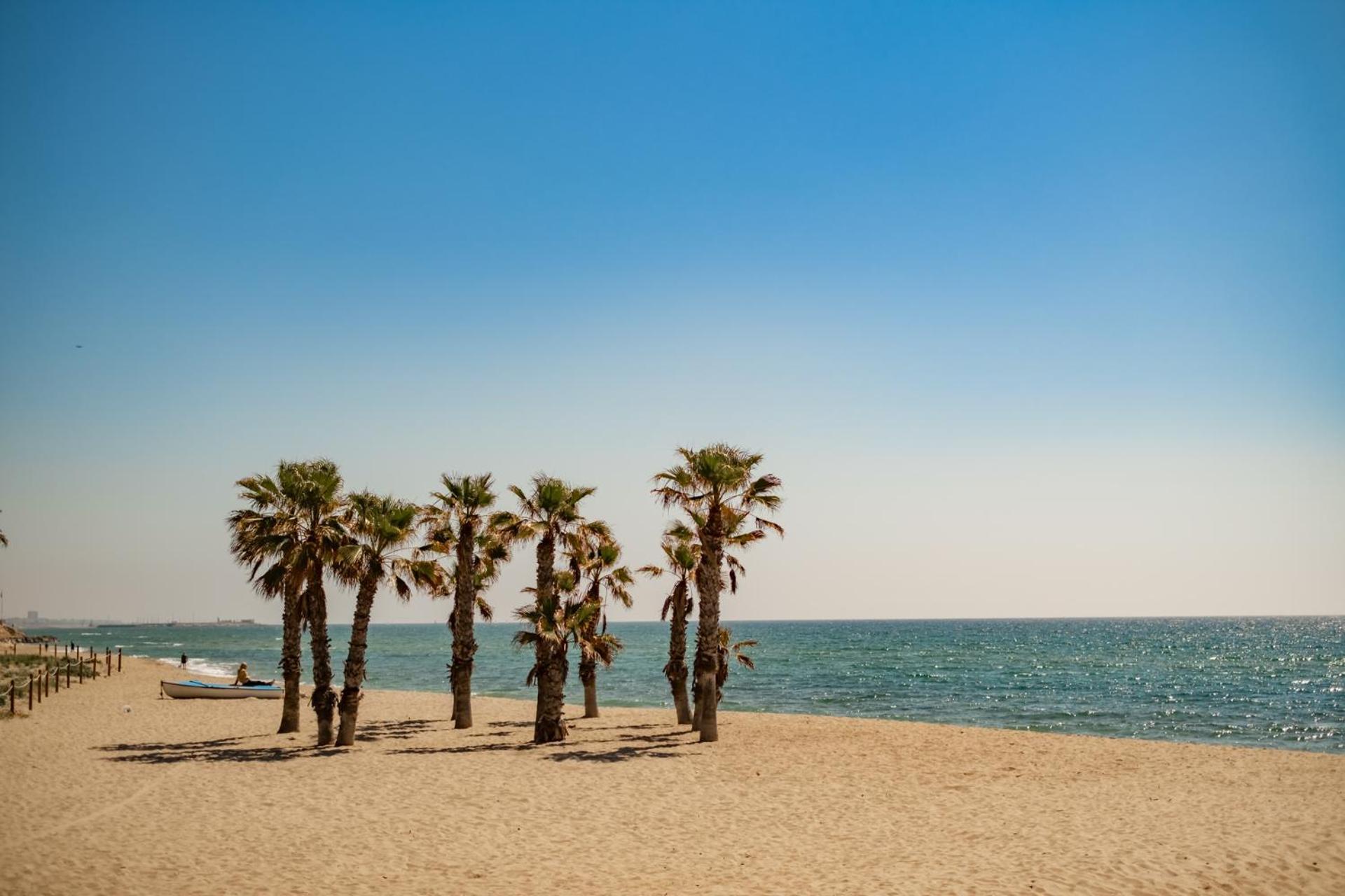 Encantador Apto En La Playa โกมาร์รูกา ภายนอก รูปภาพ
